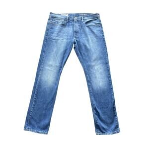 Gap 1969 Slim Fit Jeans Mens 36x32 Blue Denim Stretch Classic Casual Pants